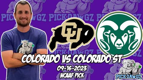 Colorado vs Colorado State 9/16/23 Free College Football Picks and ...