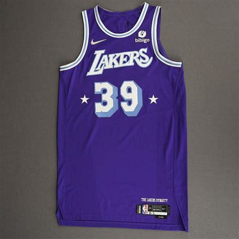 Dwight Howard - Los Angeles Lakers - Game-Worn City Edition Jersey ...