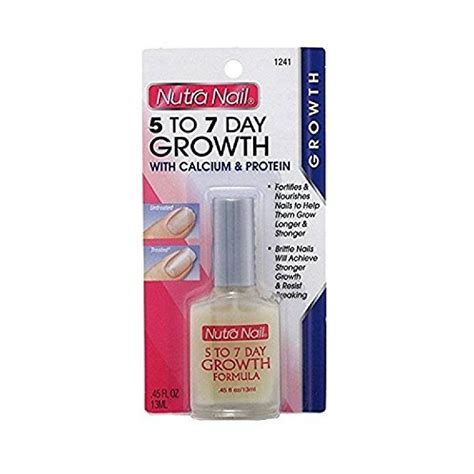 Nutra Nail 5 To 7 Day Growth with Calcium and Protein, Nail Treatments, 0.45 oz - Walmart.com ...