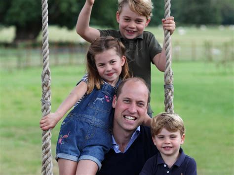 Prince William shares new photo with children to mark 38th birthday and Fathers’ Day | The ...