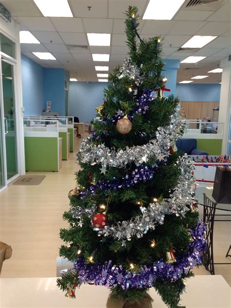 Christmas tree in the office. Woohoo! Switch, Christmas Tree, Office, Holiday Decor, Home Decor ...