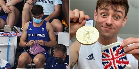 UK Diver Tom Daley Seen Knitting At Tokyo Olympics, Makes The Ah Ma Hobby Look Good