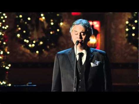 Andrea Bocelli - White Christmas - Christmas in Washington - YouTube