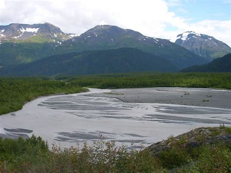 The alluvial plain of Exit Glacier. | The alluvial plain of … | Flickr