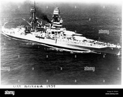 USS Arizona BB-39 Stock Photo - Alamy