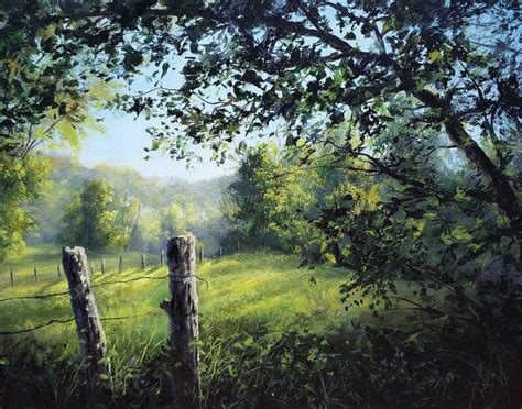 How To Paint A GRASSY MEADOW In ACRYLIC | Landscape paintings, Landscape painting tutorial ...