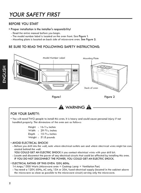 Kenmore Elite Microwave Manual