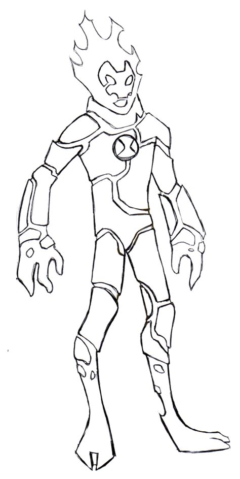 Ben 10 Xlr8 Coloring Pages