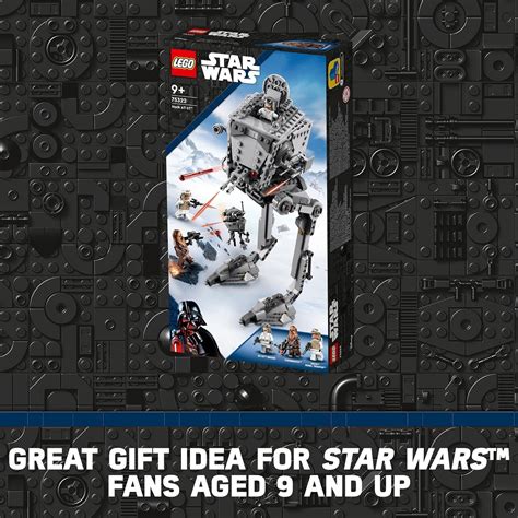 Buy LEGO Star Wars Hoth at-ST Walker 75322 Building Toy for Kids with Chewbacca Minifigure and ...