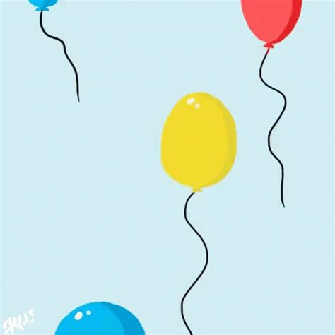 Balloon GIF - Balloon - Discover & Share GIFs | Gif de feliz cumpleaños ...