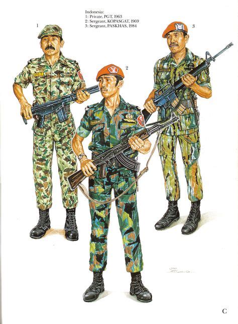 23 Old Indonesian Military Uniforms - And KNIL too ideas in 2021 ...