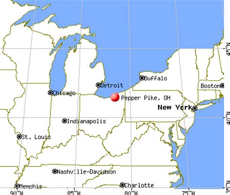 Pepper Pike, Ohio (OH 44124) profile: population, maps, real estate, averages, homes, statistics ...