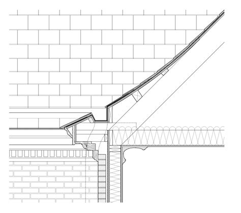 EAVE DETAIL I | Roof detail, Roof construction, Gable roof design