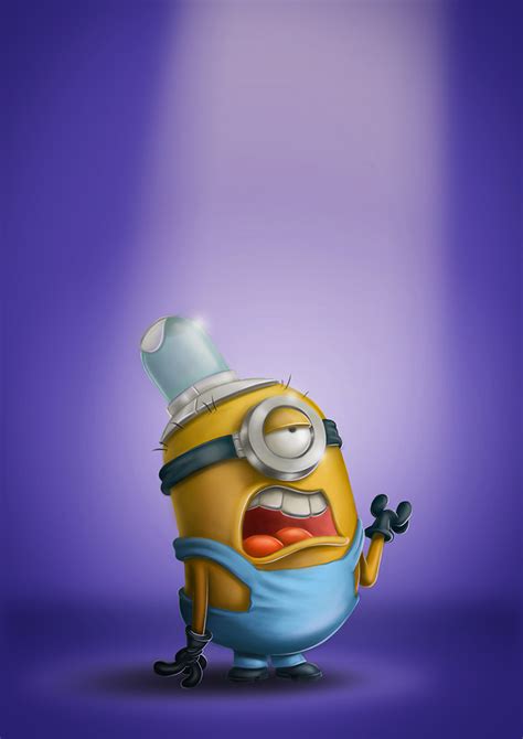 Purple Minion Wallpaper