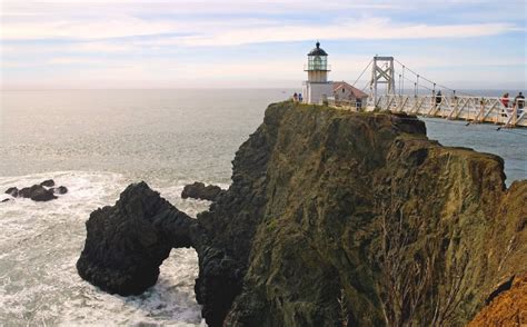 Point Bonita Lighthouse in Sausalito, CA - California Beaches