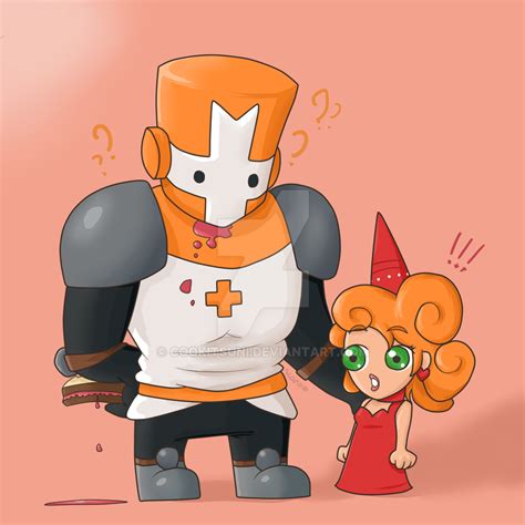 Castle Crashers - Orange Knight by cookitsuni on DeviantArt