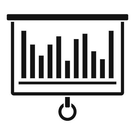 Premium Vector | Graph chart banner icon Simple illustration of Graph chart banner vector icon ...