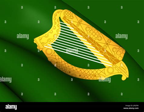 Flag of Leinster Province, Ireland Stock Photo - Alamy