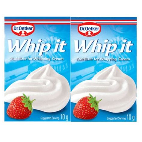 Dr. Oetker Whip-It Whipped Cream Stabilizer 2 Packets 0.6 oz ...