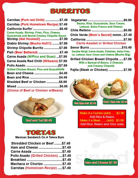 Tacos El Paisa - Chandler menus in Chandler, Arizona, United States