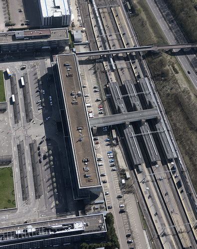 Milton Keynes Central railway station aerial image | Flickr