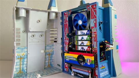 Vintage VOLTRON Castle of Lions Transformed Into an Awesome Gaming PC Case — GeekTyrant