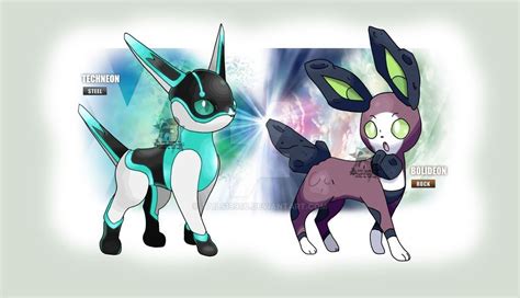 Fake Rock and Steel Eeveelutions by Tails19950 on DeviantArt | Pokemon eeveelutions, Pokemon ...