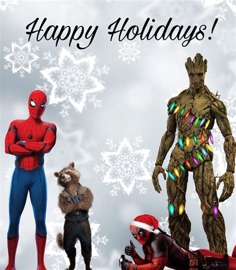 Marvel Christmas Card!! | Marvel Amino