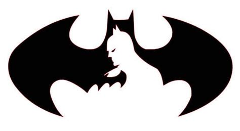 Batman Symbol With Silhouette - Etsy