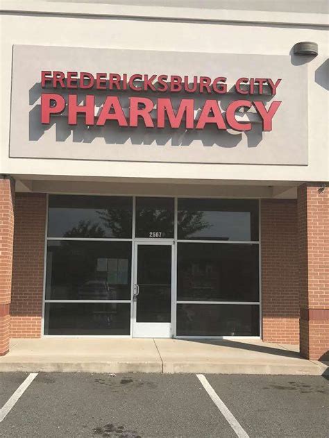 Fredericksburg City Pharmacy, 2567 Cowan Blvd, Fredericksburg, VA 22401