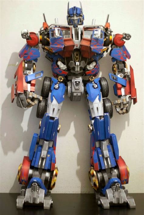 optimus prime papercraft Transformers Rescue Bots, Transformers Optimus ...