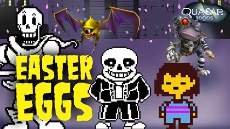 Undertale Easter Eggs Curiosos e Épicos - Parte 1 -Quasar Jogos - YouTube