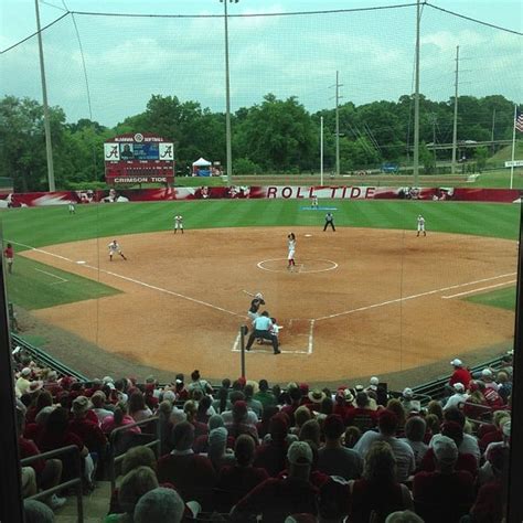 University Of Alabama Softball Stadium Seating Chart | Elcho Table