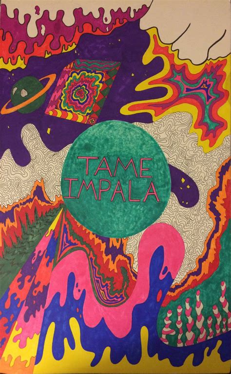 Tame Impala by tkienker Picture Collage Wall, Art Collage Wall, Poster Wall Art, Poster Prints ...