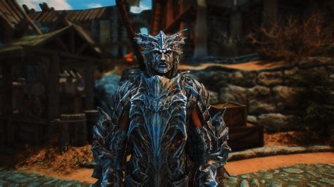 The Dragonborn, with proper Alduin Scale Armor. : skyrim