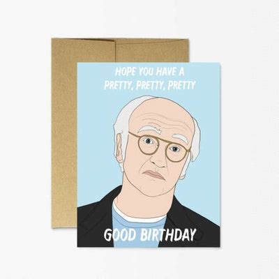 Pretty Good Larry David Birthday Card | Marrygrams | Reviews on Judge.me