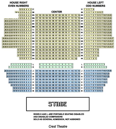 Crest Theatre Seating Map | Brokeasshome.com