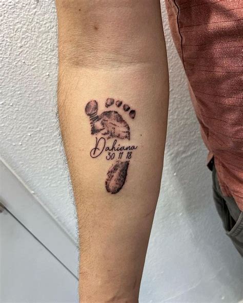 Baby Feet Print Tattoo