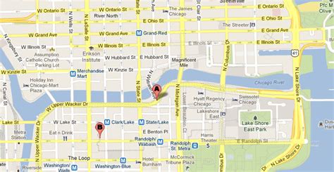 Chicago Riverwalk Map - Photos