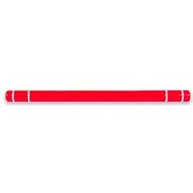 Crowd Control | Overhead Clearance Bars | Height Guard™ Clearance Bar, 7"D x 80"L, Red w/White ...