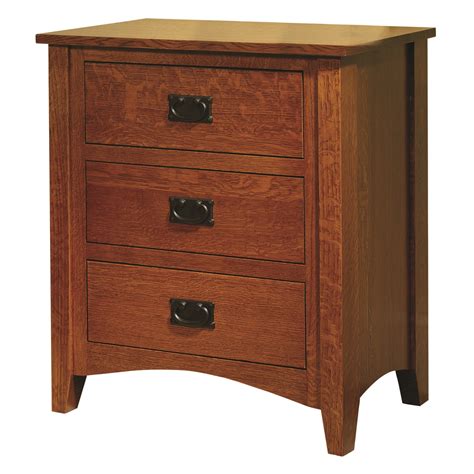 Mission Antique Nightstand - The Oak Country Peddler