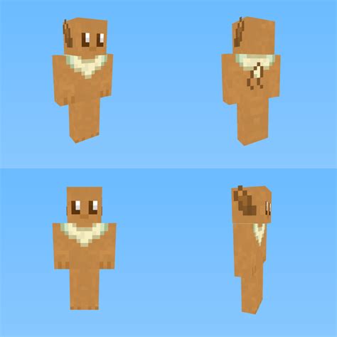 Eevee Minecraft Skin by DismalLight on DeviantArt