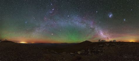 "Airglow And The Colorful Night Sky" photographed in Chile by Yuri ...