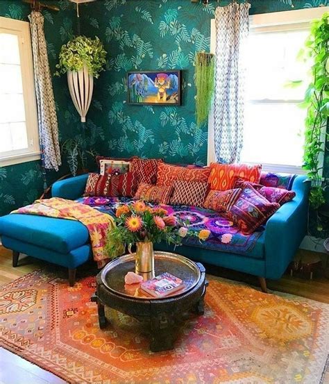 Perfectly Bohemian Living Room Design Ideas 28 - SWEETYHOMEE