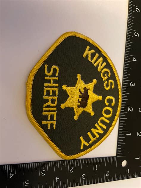 KING COUNTY SHERIFF CA PATCH