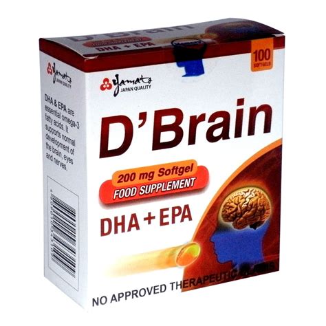 DBrain Memory enhancer and brain function 200mg, 100 softgels | Shopee Philippines