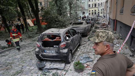 Russia Attacks Lviv With Deadly Missile Strike - The New York Times