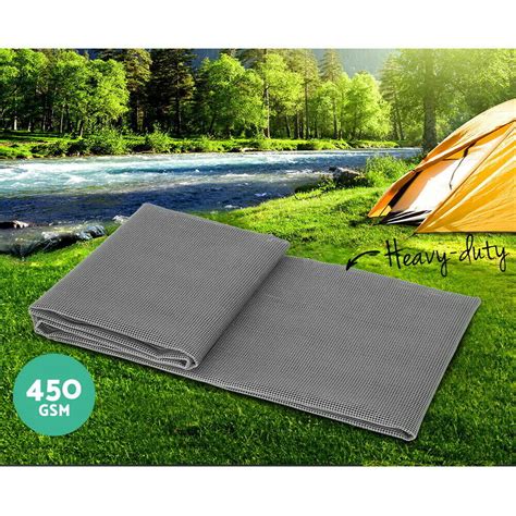 6m x 2.5m Annex Matting Floor Mat Outdoor Camping Caravan Park Rug 450 GSM- Grey | eBay