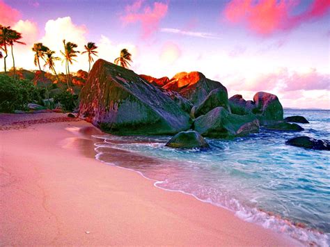 Caribbean Beach Wallpaper - WallpaperSafari