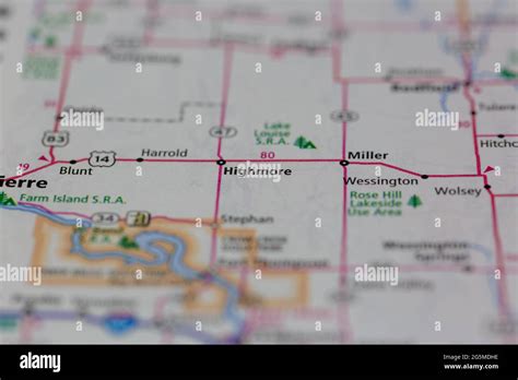 Map of highmore hi-res stock photography and images - Alamy